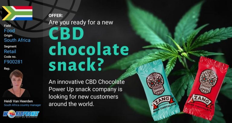 GBO CBD chocolate snack F900281