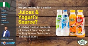 Quality Juices & Yogurts GBO F564053