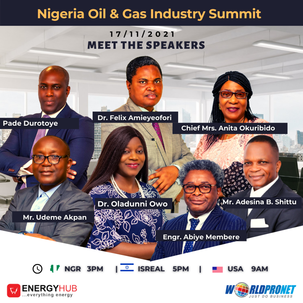 Nigerian Oil and Gas Industry event key speakers