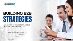 Building great B2B strategies