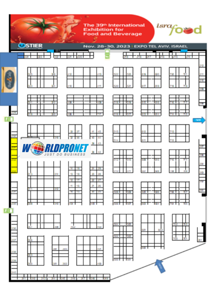 Israfood 2023 layout