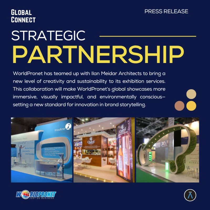 Shaping the Future of Exhibitions: WorldPronet Joins Forces with Ilan Meidar Architects